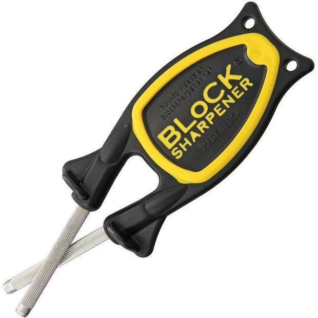 Block Sharpener The Block Knife Sharpener Y/B BLACK / YELLOW by Block Sharpener