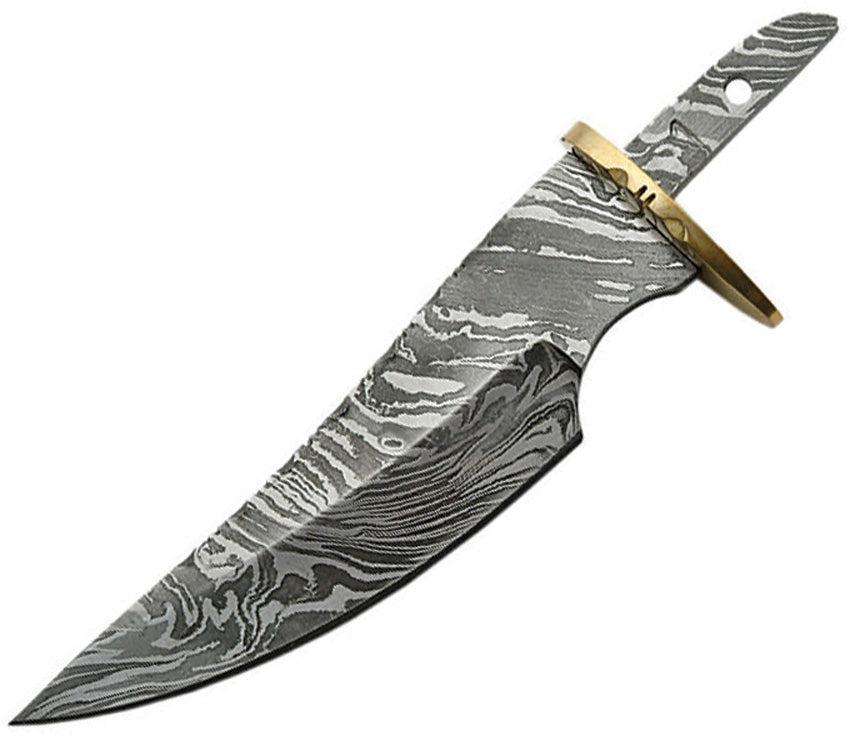 Knifemaking Damascus Blade With Sheath BL-SODMB5