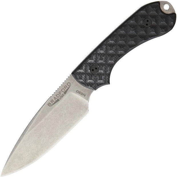 Bradford Knives Guardian 3 EDC Black 3FE-001-N690 (1123) by Bradford Knives