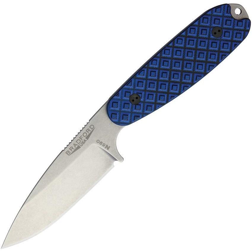 Bradford Knives Guardian 3.5 Sabre Blue 3.5S-013-N690 by Bradford Knives