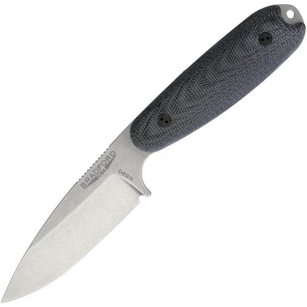 Bradford Knives Guardian 3.5 Sabre 3D Black 3.5S-101-N690 by Bradford Knives
