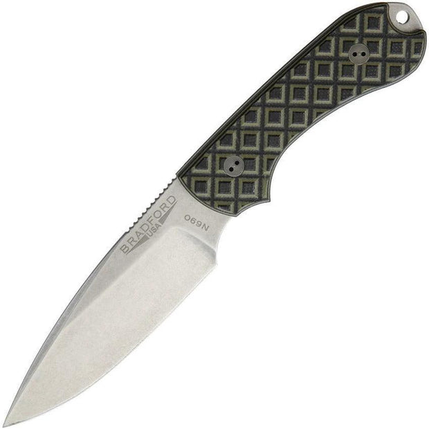 Bradford Knives Guardian 3 OD Green/Black 3FE-009-N690 (1641) by Bradford Knives