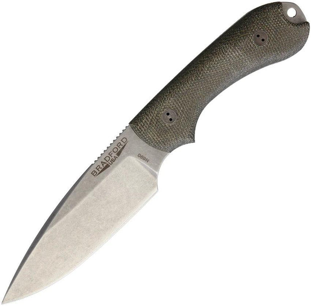 Bradford Knives Guardian 3 3D OD Green 3FE-102-N690 by Bradford Knives