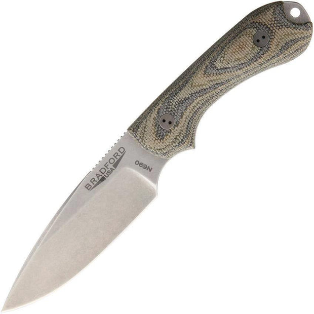 Bradford Knives Guardian 3 3D Fixed Blade 3FE-109-N690 (1366) by Bradford Knives