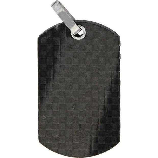 Bastion Pure Carbon Fiber Dog Tag PNDNT-DOGTAG-CF by Bastion