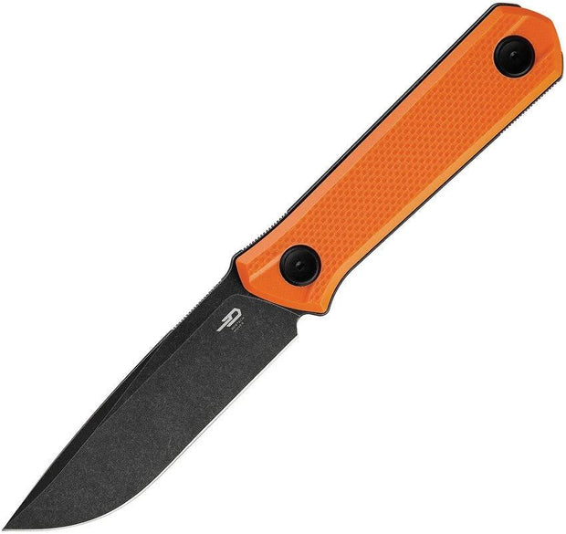 Bestech Knives Hedron Fixed Blade Orange BFK02C by Bestech Knives