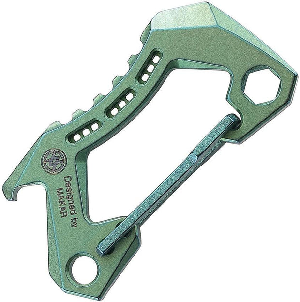 Bestech Knives Bestechman Ti Carabiner Green BM15C by Bestech Knives