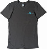 Buck Womens T-Shirt Gray-Teal XL 13076XL by Buck