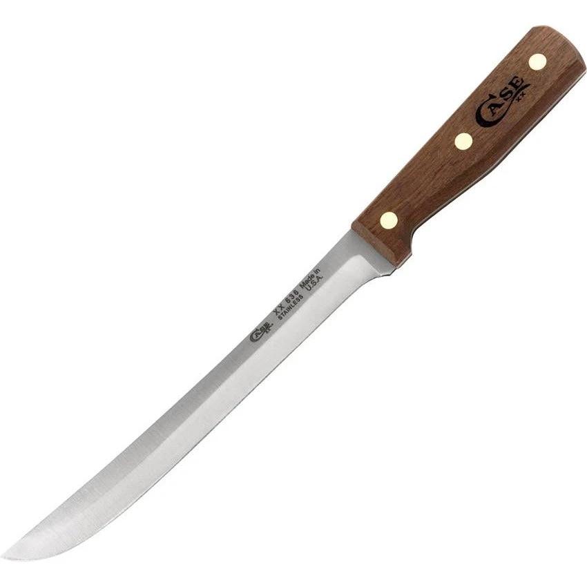 Case Household Cutlery 9" Slicing Knife – Solid Walnut Handle by Case Cutlery