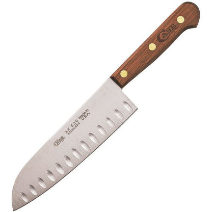 Case Household Cutlery 7" Santoku Knife (Solid Walnut)
