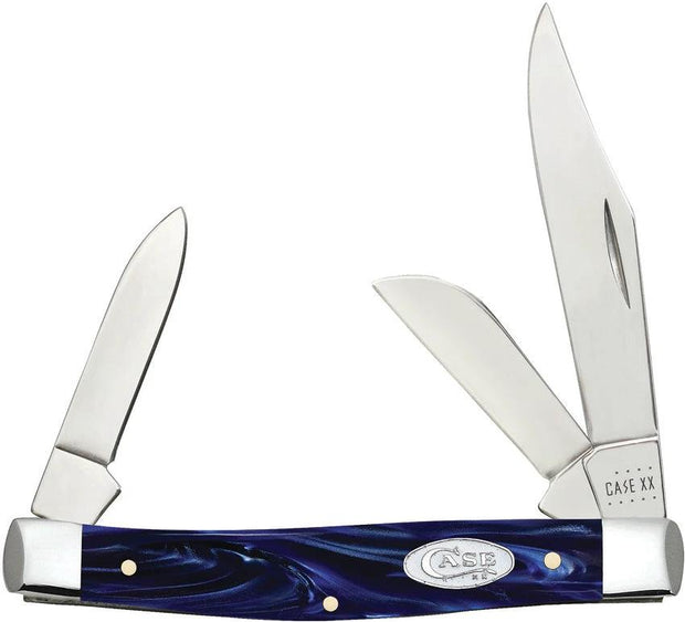 Case Cutlery Stockman Blue Pearl 23442 by Case Cutlery