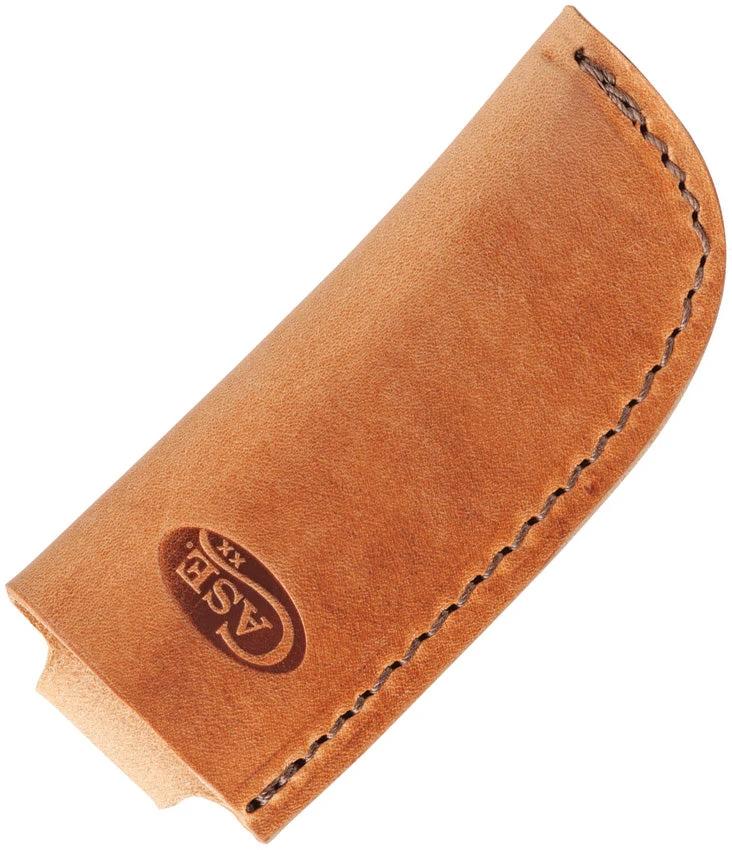 Case Large Leather Open Top Sheath – Durable Carry for Pocket Knives by Case Cutlery