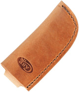 Case Large Leather Open Top Sheath – Durable Carry for Pocket Knives by Case Cutlery