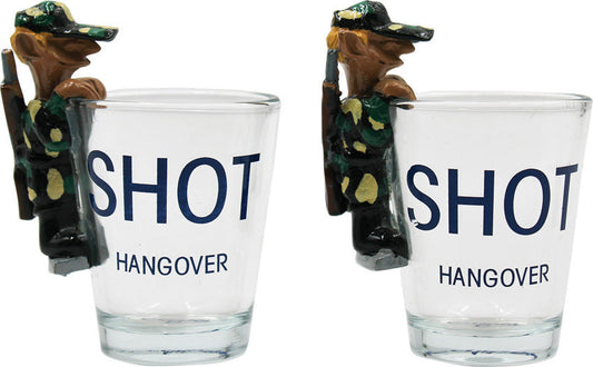 Caliber Gourmet Hangover Shot Glass Set CBG-SG-1058