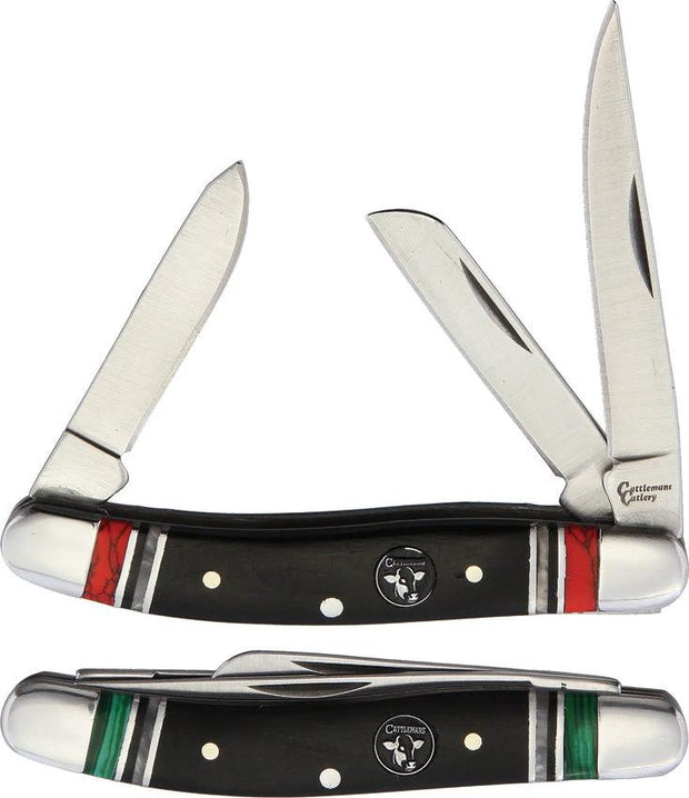 Cattleman's Cutlery Cheyenne Stockman Set CC0001CRG by Cattleman's Cutlery