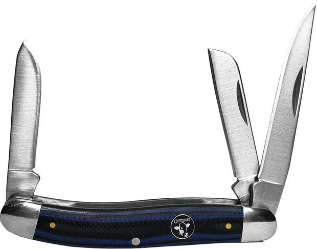 Cattleman's Cutlery Cowhand Stockman Blue CC0001GBL by Cattleman's Cutlery
