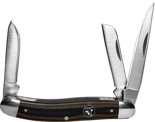 Cattleman's Cutlery Cowhand Stockman Brown CC0001GBN by Cattleman's Cutlery