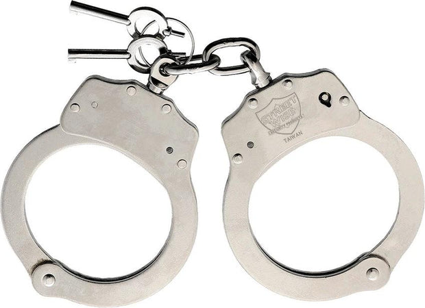 Streetwise Products Nickel Plated Steel Handcuffs SWNPSSH by Streetwise Products