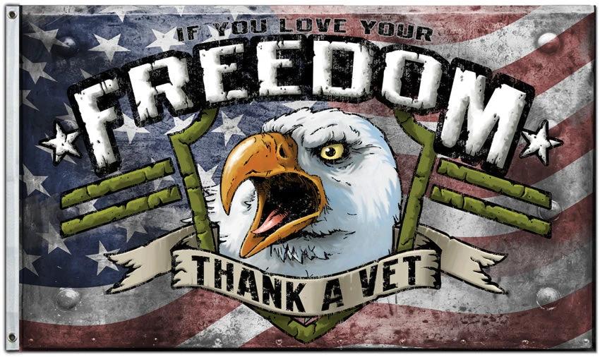 Flags Thank A Vet Flag SFLTHV by Flags