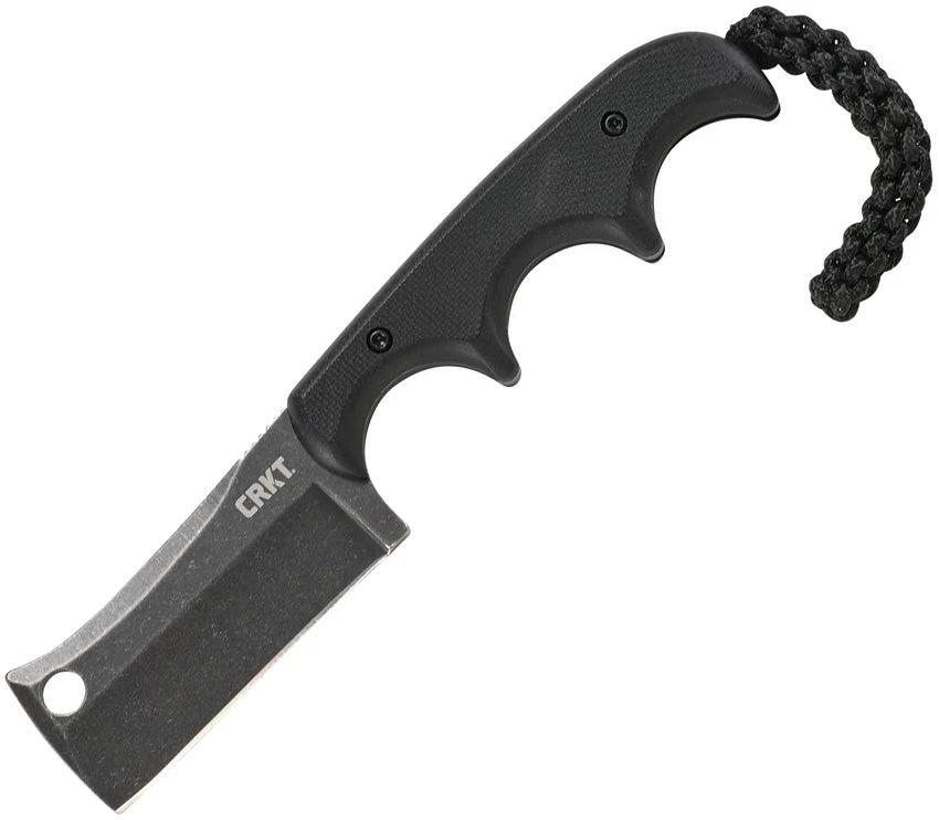 CRKT Minimalist Cleaver Blackout 2383K EDC Knife For Everyday Carry Compact And Durable