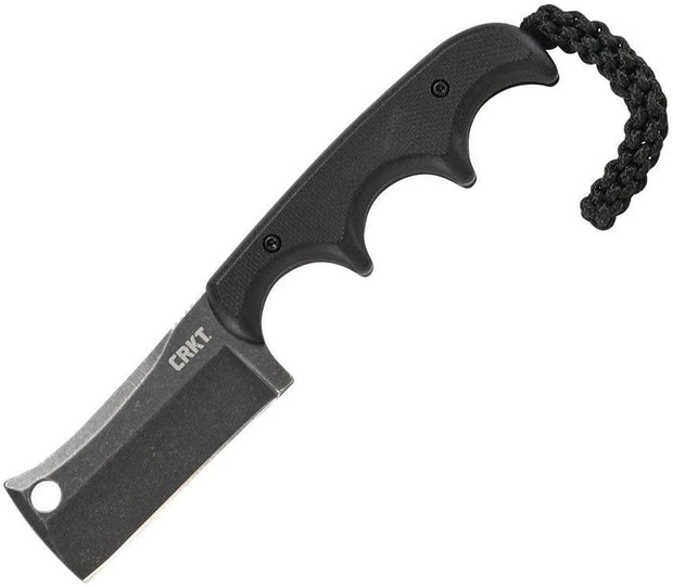 CRKT Minimalist Cleaver Blackout 2383K EDC Knife For Everyday Carry Compact And Durable