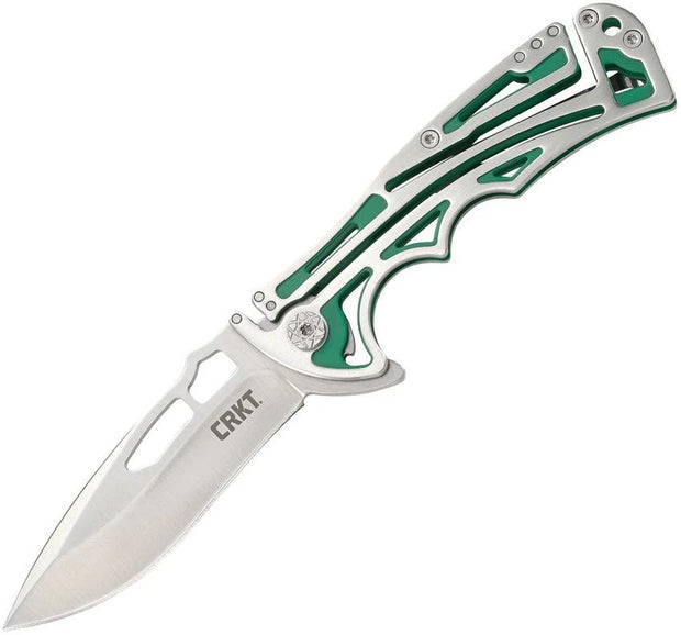 CRKT Nirk Klecker Lock Tighe Green 5241 by CRKT