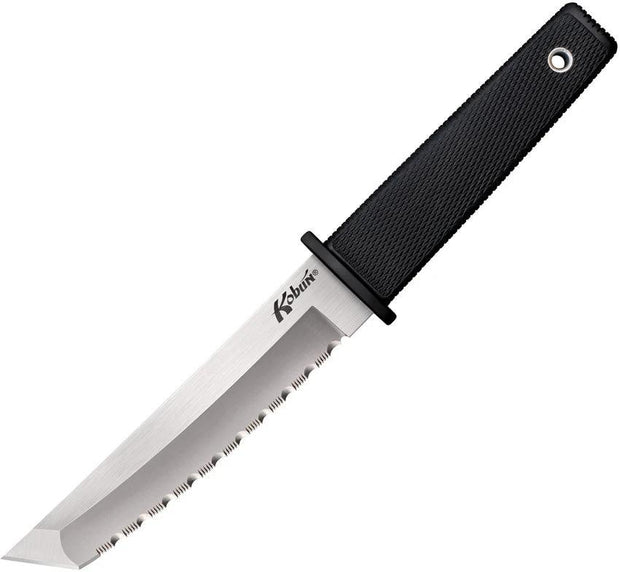 Cold Steel Kobun Serrated Fixed Blade Tanto Knife by Cold Steel