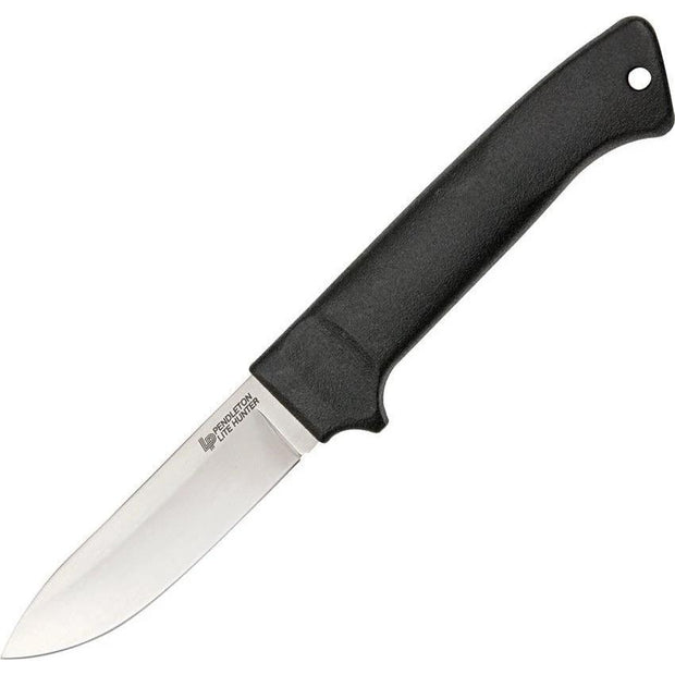 Cold Steel 20SPH Pendleton Lite Hunter Fixed Blade Knife with Black Polypropylene Handles by Cold Steel