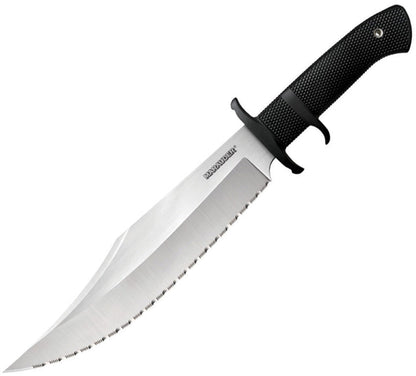 Cold Steel Marauder Serrated Bowie Knife – Stone Wash Finish