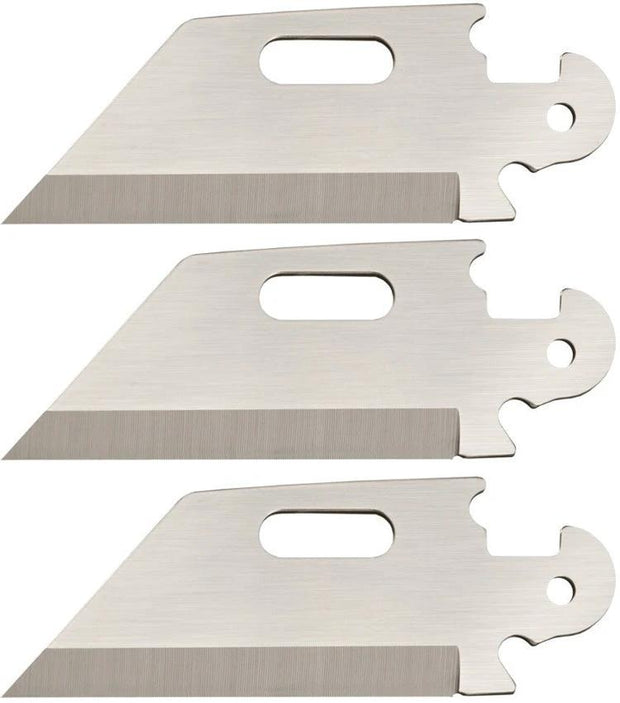 Cold Steel Click N Cut Plain Edge Utility Replacement Blades – 3 Pack by Cold Steel