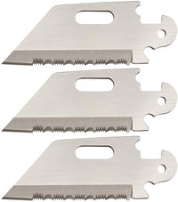 Cold Steel Click N Cut Serrated Utility Replacement Blades – 3 Pack