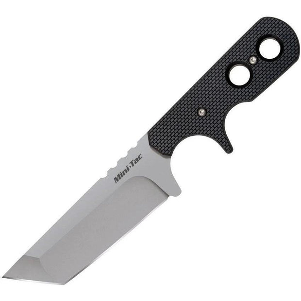 Cold Steel Mini Tac Tanto Fixed Blade Neck Knife (49HTF) by Cold Steel