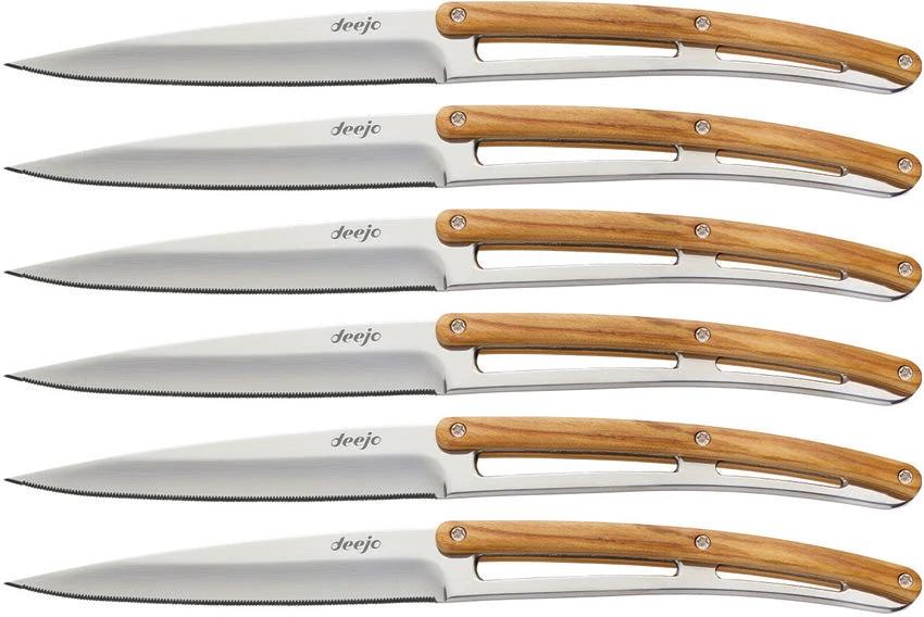 Deejo Steak Knife Set 6AB000001 by Deejo