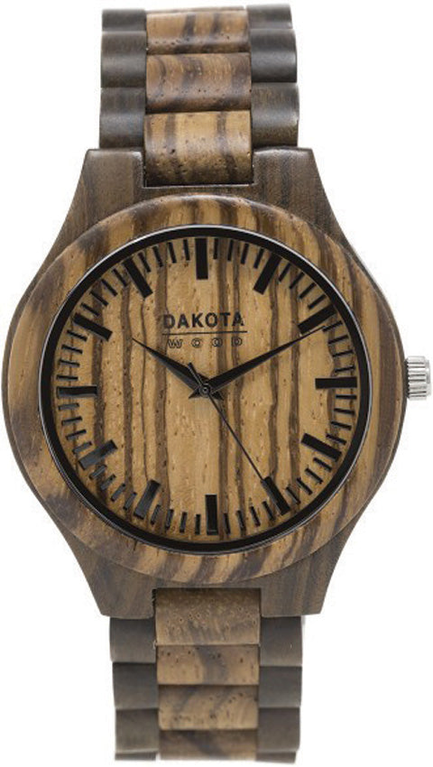 Dakota Watch Zebrawood 26388