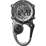 Dakota Digi Clip Watch Silver 30872 by Dakota