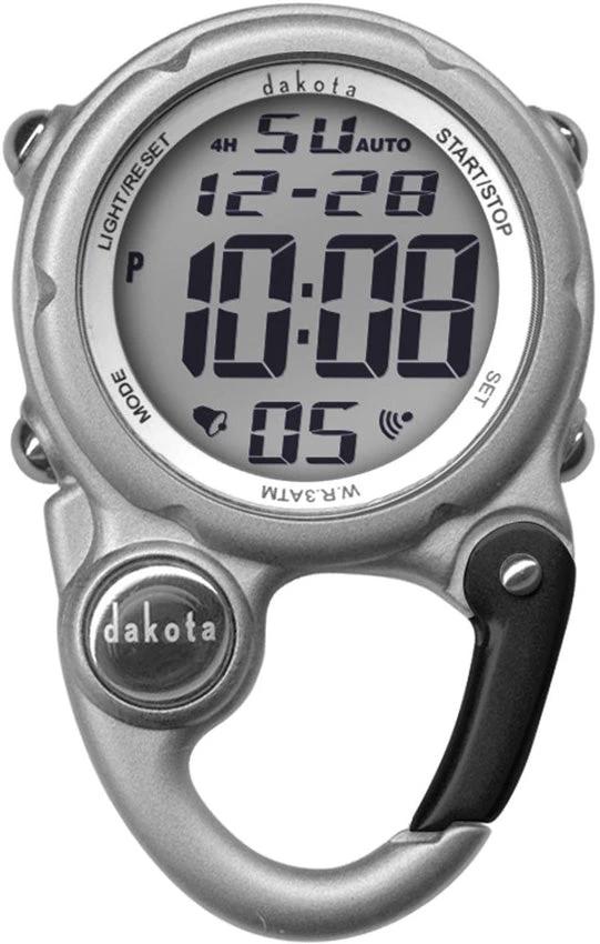 Dakota Digi Cute Clip Watch Silver 30936 by Dakota