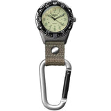 Dakota Back Packer Clip Watch Tan 38676 by Dakota