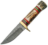 Damascus Damascus Hunter Stag Handle DM1075 by Damascus