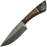 Damascus Skinner Walnut/Horn DM-1123HN by Damascus