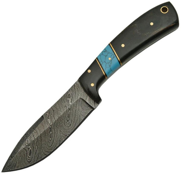 Damascus Turquoise and Horn Skinner DM1147 by Damascus