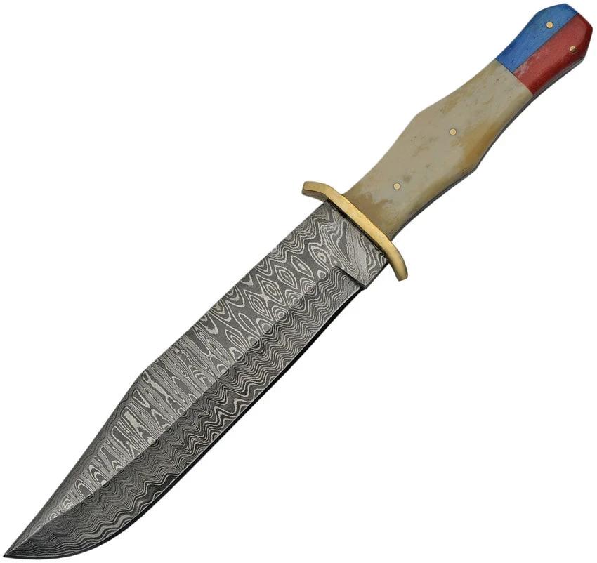 Damascus American Flag Bowie DM-1150 by Damascus