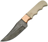 Damascus Fixed Copper/Bone Skinner DM-1153 by Damascus
