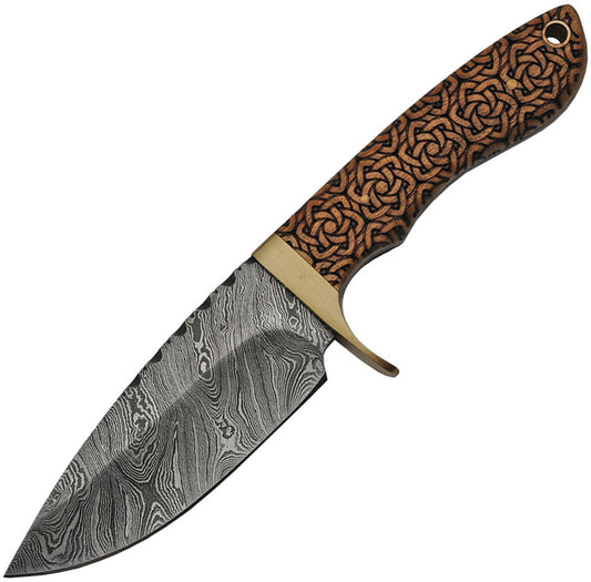 Damascus Celtic Knot Hunter DM-1208