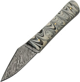 Damascus Marble Skinner Black DM-1258BK