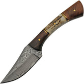 Damascus Skinner Stag Bone DM-1269