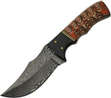 Damascus Fixed Blade Wood DM-1289 by Damascus