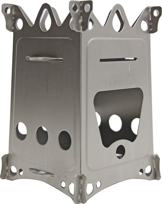 EmberLit FireAnt Camping Stove Titanium TITANIUM FIREANT STOVE