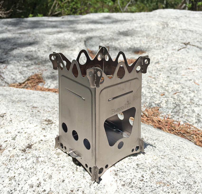 EmberLit FireAnt Camping Stove STAINLESS STEEL FIREANT STOVE