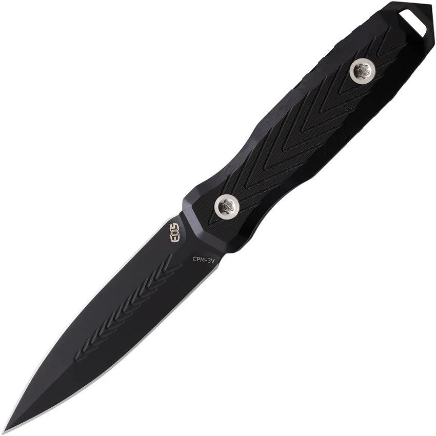 EOS Mini Thresher Fixed Blade EOS099 BLACLOUT SPIKE by EOS