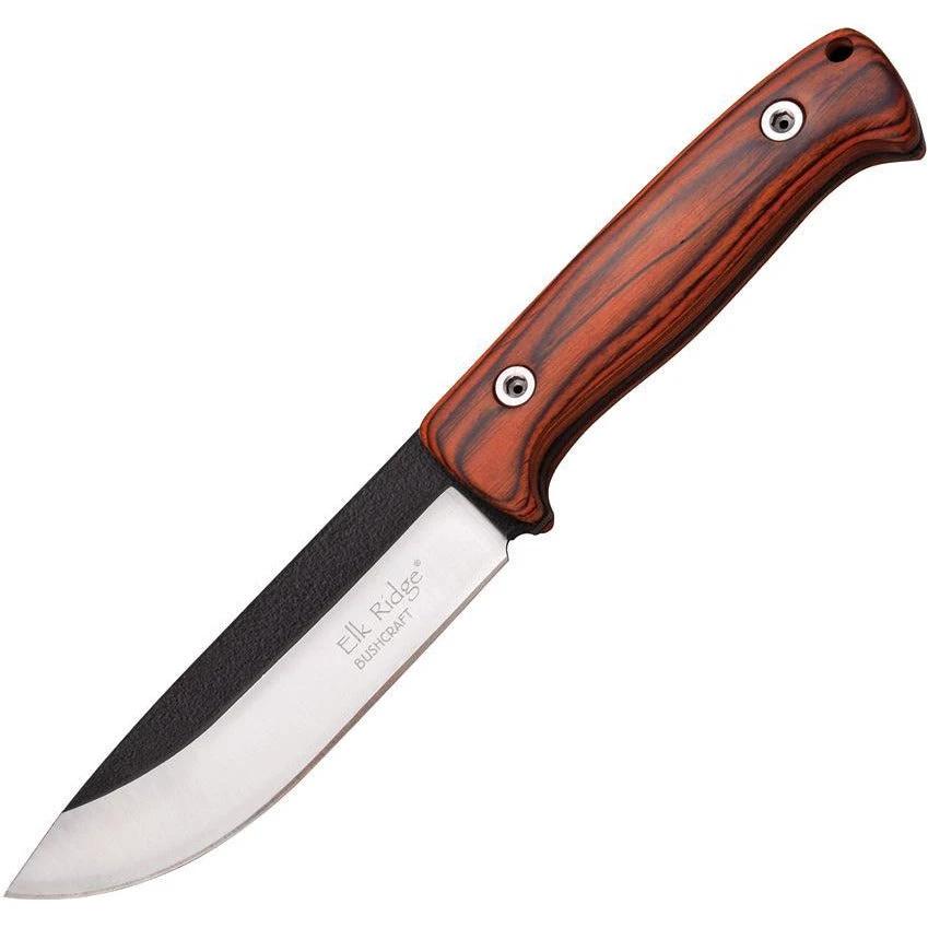 Elk Ridge Fixed Blade Brown ER-555PW by Elk Ridge